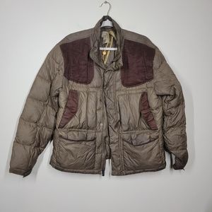 Beretta goose down men's hunting jacket brown size medium